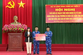 Bộ Tư lệnh Vùng Cảnh sát biển 2 tổ chức khảo sát biển, đảo gần bờ năm 2025.