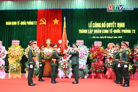 Công bố quyết định thành lập 4 đoàn kinh tế-quốc phòng thuộc Binh đoàn 15