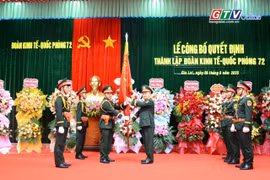 Công bố quyết định thành lập 4 đoàn kinh tế-quốc phòng thuộc Binh đoàn 15