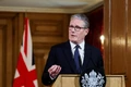 Thủ tướng Anh Keir Starmer thông báo quyết định công nhận Nhà nước Palestine. Ảnh: The Guardian
