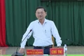 Phó Chủ tịch UBND tỉnh Nguyễn Tự Công Hoàng chủ trì buổi làm việc.