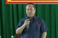 Trưởng đoàn ĐBQH tỉnh Châu Ngọc Tuấn tiếp xúc cử tri xã Bàu Cạn