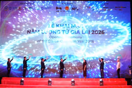 Khai mạc Năm Lượng tử Gia Lai 2026 và trao giải cuộc thi Hackathon quốc tế về tính toán lượng tử