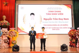 Trường Đại học Quy Nhơn khai giảng năm học 2026-2027