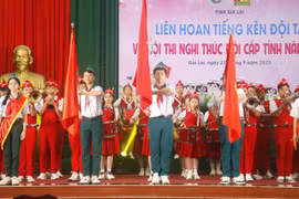 Liên hoan tiếng kèn Đội ta và thi nghi thức Đội cấp tỉnh 2025