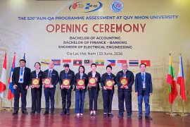 Trường Đại học Quy Nhơn khai mạc đợt đánh giá ngoài theo chuẩn AUN-QA 4.0 cho 3 chương trình đào tạo
