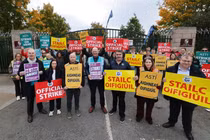 Đình công quy mô lớn làm gián đoạn trường học, bệnh viện tại Ireland