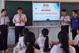 Xã Tuy Phước Tây triển khai mô hình “Đội viên số thông minh”