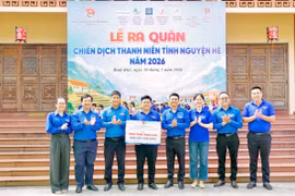 Đoàn UBND tỉnh Gia Lai ra quân Chiến dịch Thanh niên Tình nguyện Hè năm 2026 tại xã Bình Khê.