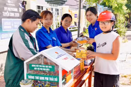 Đoàn UBND tỉnh Gia Lai triển khai mô hình thu gom pin thải