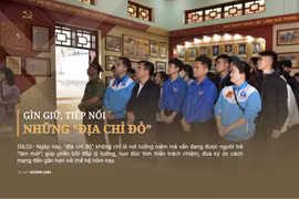 Gìn giữ, tiếp nối truyền thống từ những “địa chỉ đỏ”