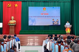 Gia Lai: Tập huấn nghiệp vụ cho giáo viên làm Tổng phụ trách Đội