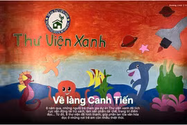 Thư viện xanh về làng Canh Tiến