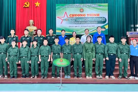 98 chiến sĩ nhí Gia Lai tham gia chương trình “Học kỳ trong quân đội”