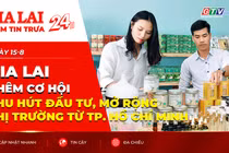 Điểm tin trưa: Gia Lai thêm cơ hội thu hút đầu tư, mở rộng thị trường từ TP. Hồ Chí Minh