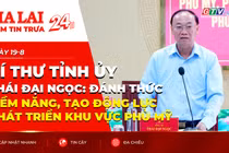 Điểm tin trưa - Bí thư Tỉnh ủy Thái Đại Ngọc: Đánh thức tiềm năng, tạo động lực phát triển khu vực Phù Mỹ