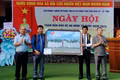 Trưởng Ban Tuyên giáo Tỉnh ủy Huỳnh Thế Mạnh dự Ngày hội Toàn dân bảo vệ ANTQ tại huyện Kbang