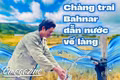 Chàng trai Bahnar dẫn nước về làng