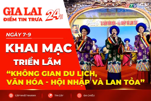 Điểm tin trưa: Khai mạc Triển lãm “Không gian Du lịch, Văn hóa - Hội nhập và Lan tỏa”