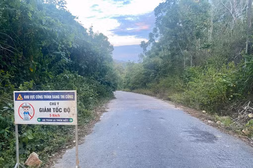 Tạm dừng lưu thông đường đèo Bà Nam qua xã Bình Dương và Phù Mỹ Đông để thi công dự án.