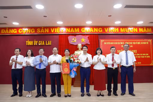 Chuyển chức năng, nhiệm vụ tham mưu công tác dân vận về Đảng ủy MTTQ, các đoàn thể tỉnh Gia Lai
