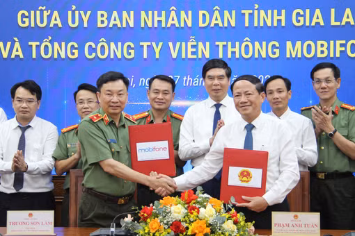 Gia Lai và MobiFone ký kết thỏa thuận hợp tác chuyển đổi số giai đoạn 2026 - 2030 