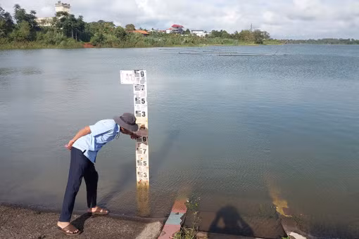 Chủ động bảo đảm an toàn hồ chứa trong mùa mưa lũ.