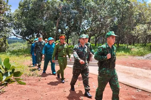 Biên cương thắm tình hữu nghị