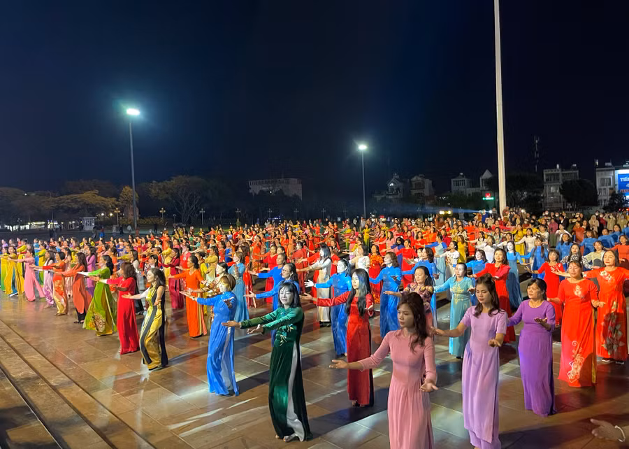 Chung kết hội thi dân vũ “Phụ nữ Gia Lai duyên dáng, khỏe, đẹp” sẽ diễn ra trong tháng 3-2024. Ảnh: Minh Châu