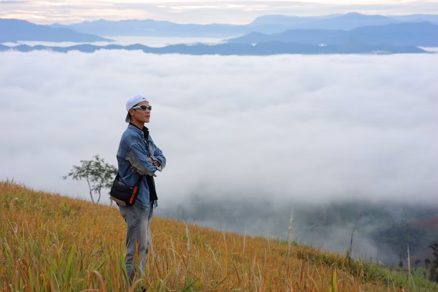 Mùa mưa Gia Lai cũng là mùa săn mây và có rất nhiều nơi để chill. Ảnh: Minh Lê