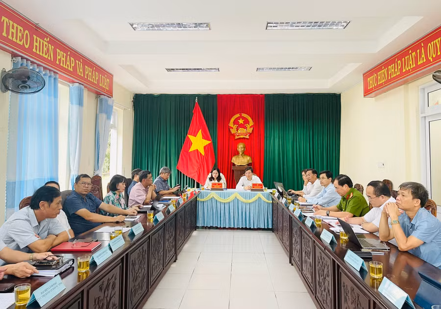Quang cảnh buổi tiếp công dân định kỳ tháng 10-2023. Ảnh: Trần Dung