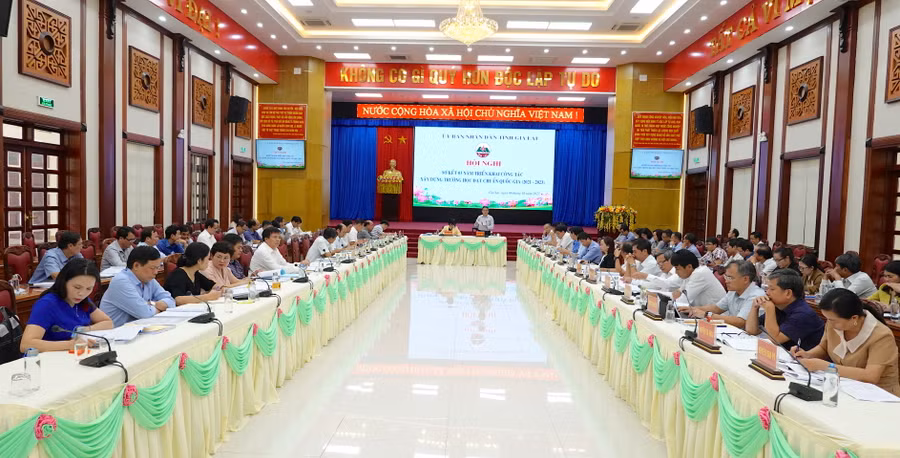Quang cảnh hội nghị. Ảnh: Mộc Trà Quang cảnh hội nghị. Ảnh: Mộc Trà