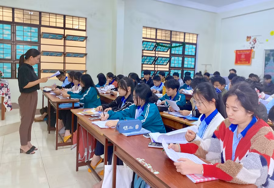 Năm học 2023-2024, các trường phổ thông trực thuộc Sở Giáo dục và Đào tạo tỉnh Gia Lai sẽ tuyển sinh 20.268 chỉ tiêu vào các lớp 1, 6 và 10. Ảnh: Mộc Trà