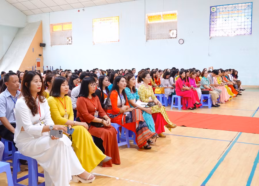Quang cảnh bế mạc hội thi. Ảnh: Mộc Trà Quang cảnh bế mạc hội thi. Ảnh: Mộc Trà
