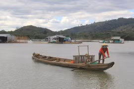 Làng chài trên núi
