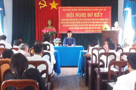 Chư Sê sơ kết 5 năm thực hiện Chỉ thị số 43 của Ban Bí thư Trung ương Đảng (khóa XI)