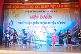 Hội diễn nghệ thuật quần chúng huyện Đức Cơ: Ấn tượng khó quên