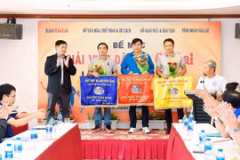 Giải nhất toàn đoàn Việt dã Báo Gia Lai lần thứ XIV thuộc về đoàn Đăk Pơ