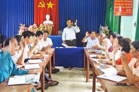 Nhiều giải pháp thiết thực nâng cao chất lượng sinh hoạt chi bộ