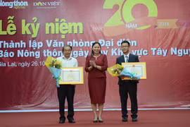 Kỷ niệm 20 năm thành lập VPĐD Báo Nông thôn ngày nay khu vực TN