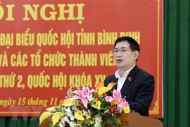 Bộ trưởng Bộ Tài chính thông tin các vấn đề cử tri Bình Định quan tâm