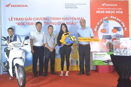 Khách hàng Honda nhận khuyến mại hơn 60 triệu đồng