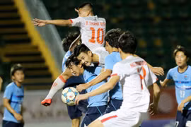 U21 Việt Nam bị U21 Yokohama cầm chân trước chung kết