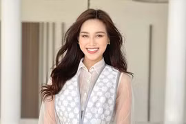 Hình ảnh đầu tiên của Đỗ Thị Hà sau khi rời Miss World 2021