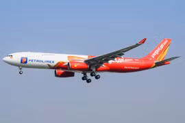 Hãng hàng không Vietjet Air đón máy bay thân rộng A330 đầu tiên