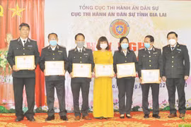 Gia Lai khen thưởng 34 tập thể, cá nhân về thi hành án dân sự