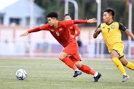 Báo châu Á hết lời khen ngợi U22 Việt Nam sau trận thắng đậm Brunei