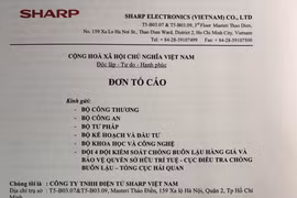 Sharp Việt Nam tiếp tục tố cáo Asanzo giả mạo tài liệu, lừa dối người tiêu dùng