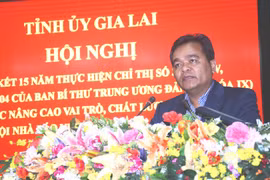 Tổng kết 15 năm thực hiện Chỉ thị 37 của Ban Bí thư