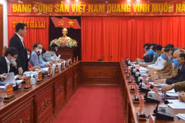 Ban Dân vận Trung ương làm việc với tỉnh Gia Lai về việc thực hiện Chỉ thị số 43-CT/TW